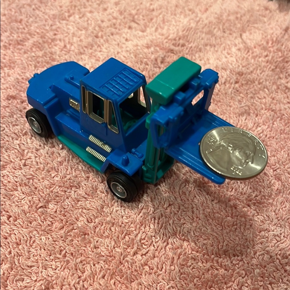 Blue Toy Forklift